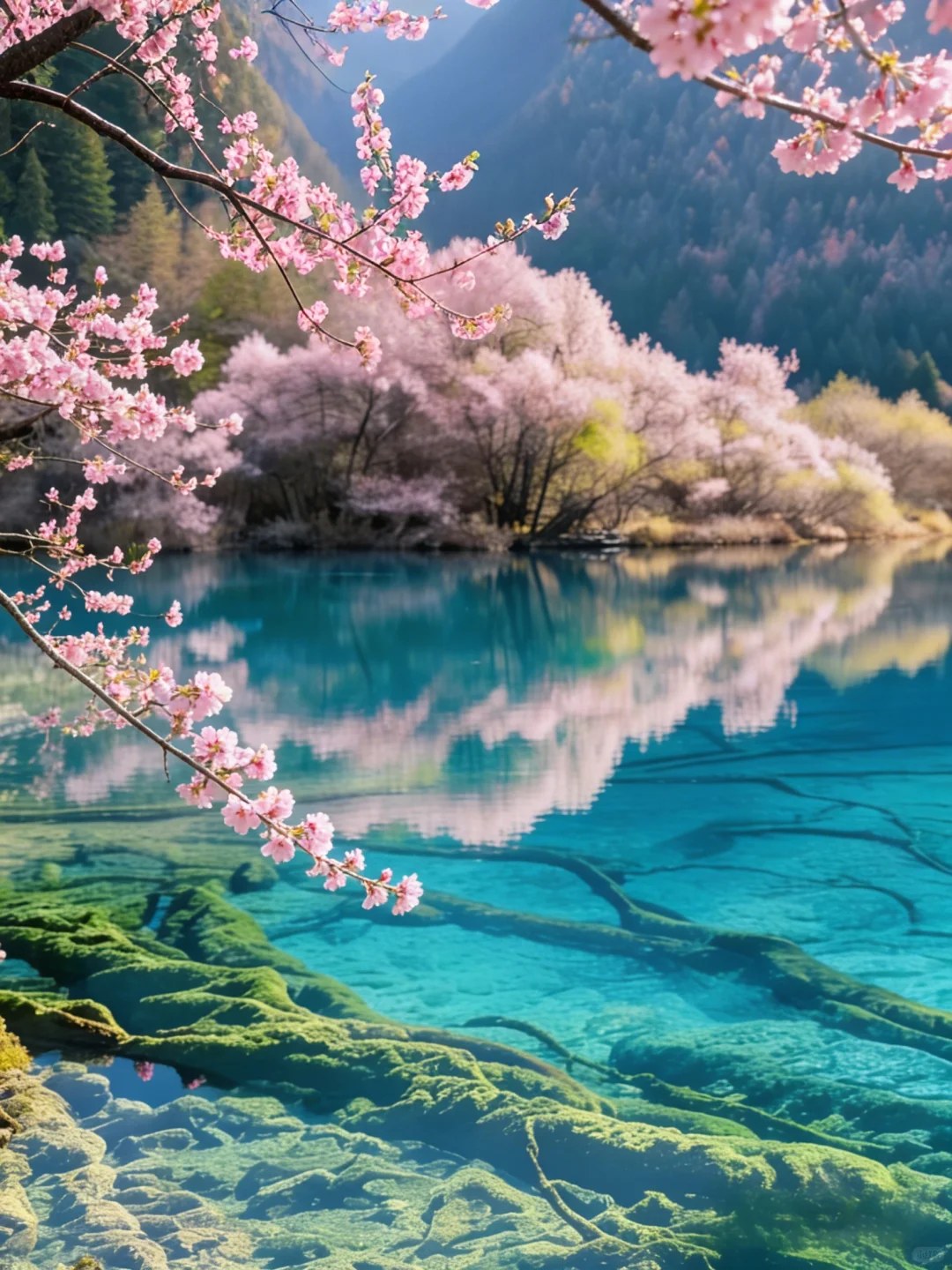 [ TRUNG QUỐC ] THÀNH ĐÔ CỬU TRẠI CÂU DẠO BƯỚC MÙA XUÂN